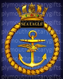 HMS Sea Eagle (round) Magnet
